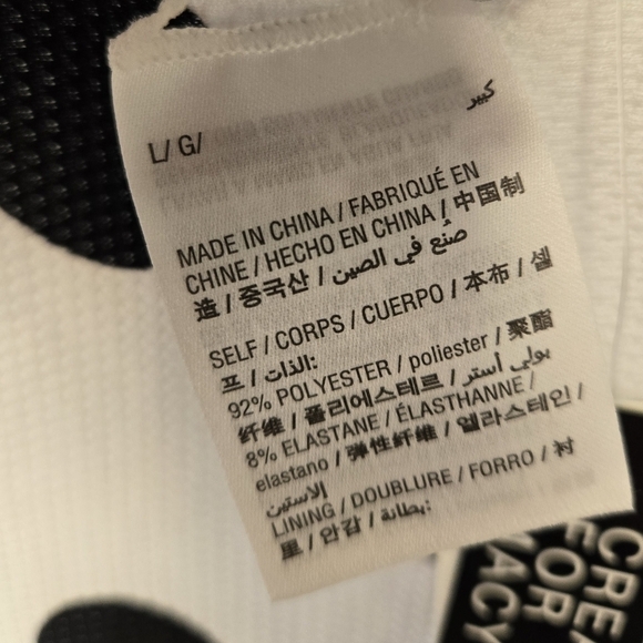 Bar III This And Dot Halter One Piece Swimsuit Black White L - Picture 10 of 12